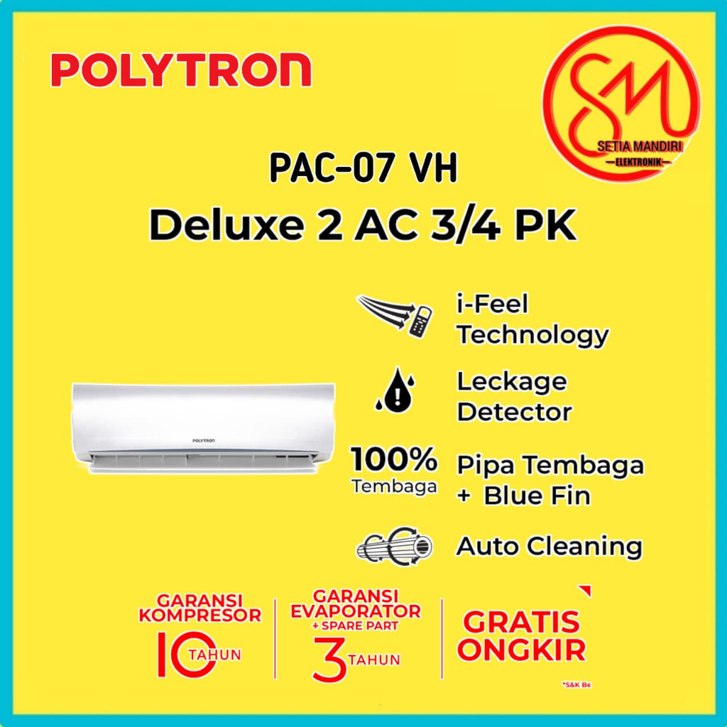 AC Polytron 3/4 PK PAC07VH / PAC 07 VH