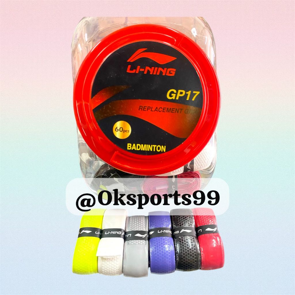 GRIP RAKET / GRIP RAKET BADMINTON LINING GP-17 ORIGINAL