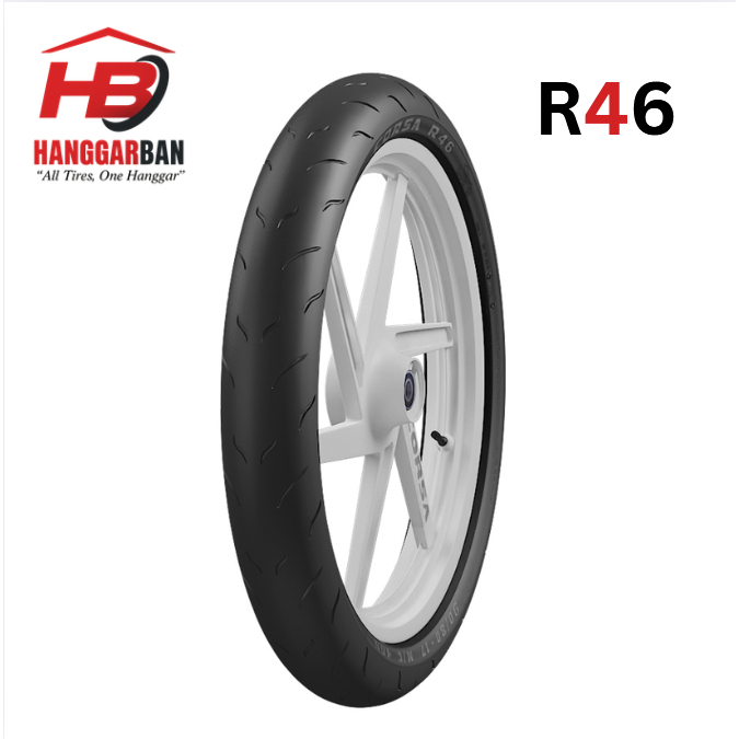 R46 - CORSA PLATINUM Ban Motor SOFT COMPOUND Balap MATIC / SPORT NINJA 80 90 100 /80 14 / 90 120 70 
