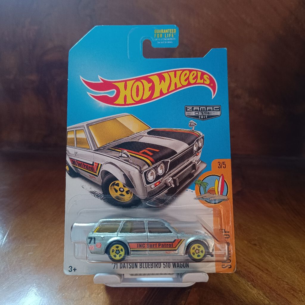 Hot Wheels Datsun Wagon Zamac Edition