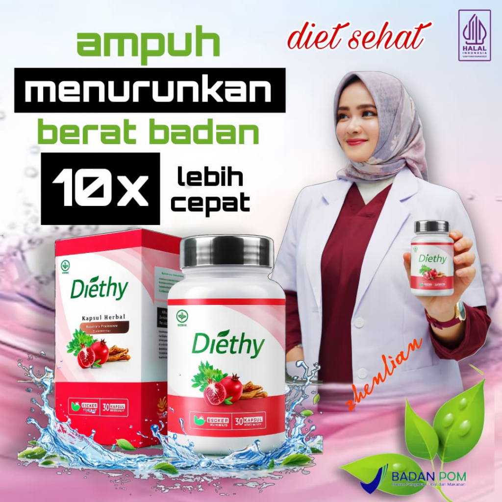Special Top1 Diet Pelangsing Badan Peluntur Lemak Perut Buncit Detox diethy Pelangsing BPOM OBAT DIE
