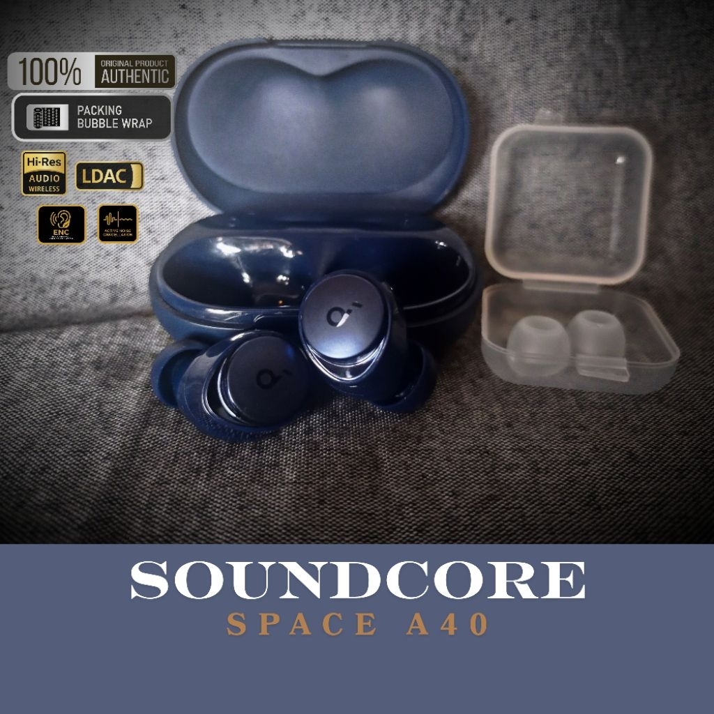 tws soundcore space a40 preloved / bekas Codec LDAC hi ress