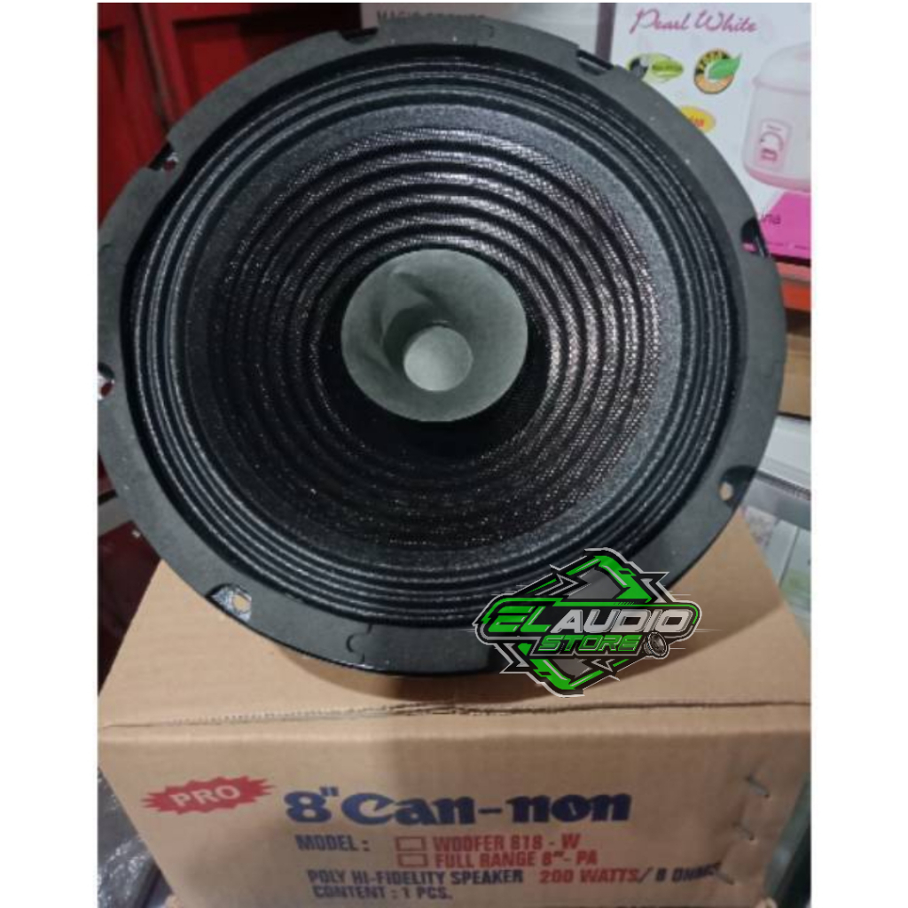 Speaker Spiker Canon Pro 8 inch Full range PA 200W 8 0hm