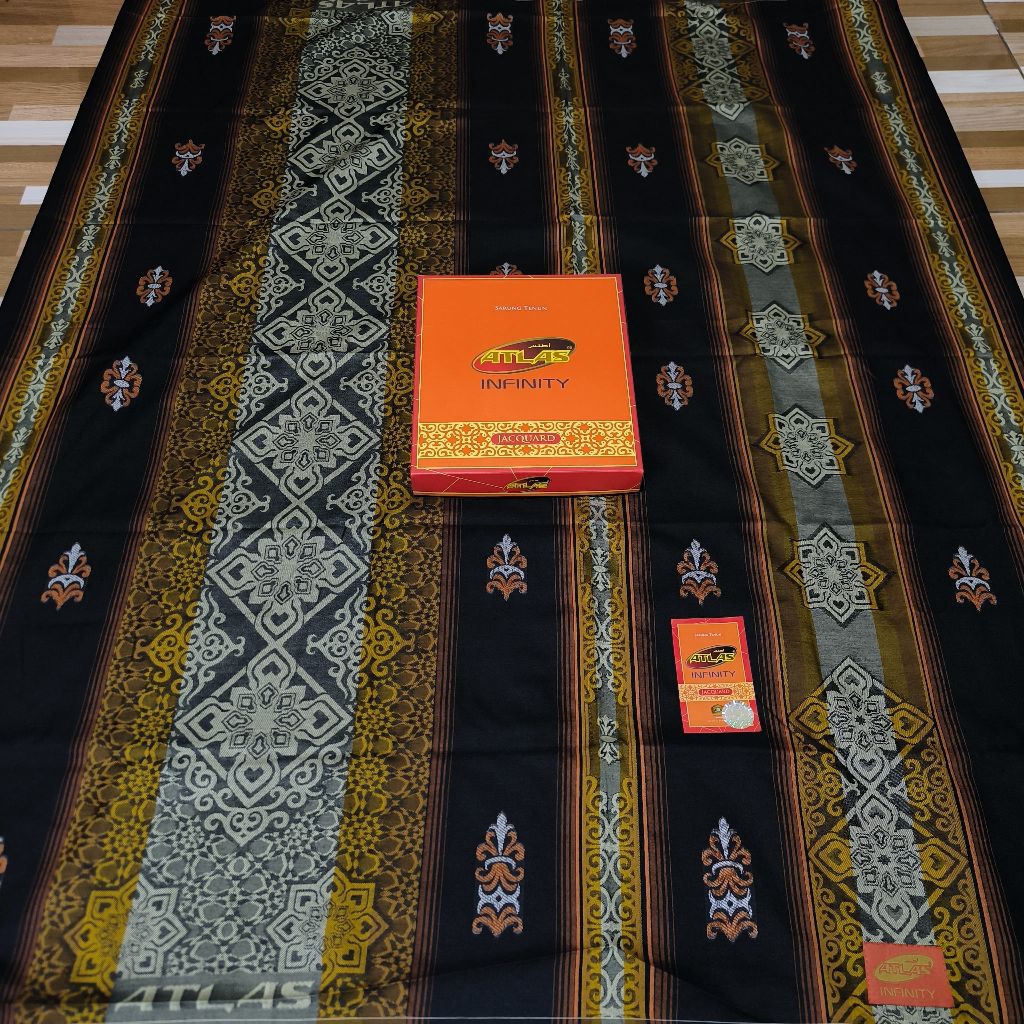 Sarung Atlas Infinity Jaquard Songket Terbaru