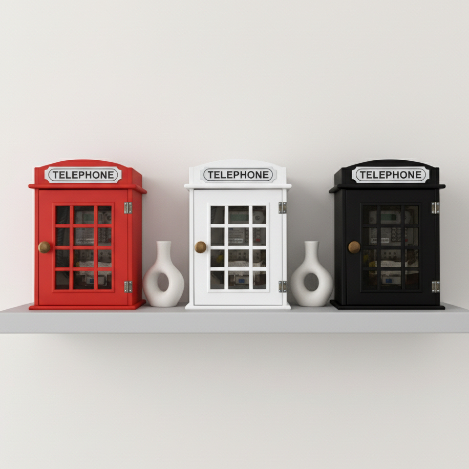 Box KWH Meteran Listrik Pendek Bahan Kayu Premium - Pelindung Meteran Listrik Luar Ruangan