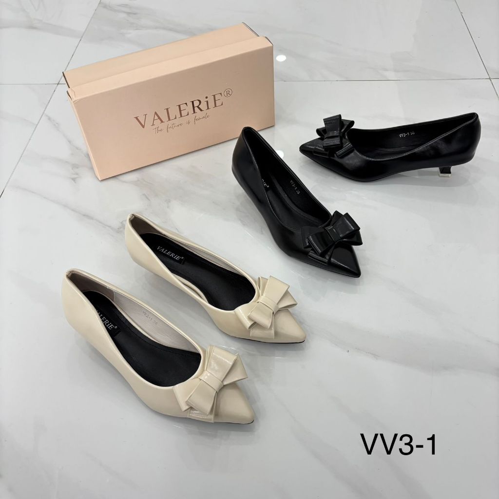 Valerie sepatu heels 3cm dove 36-40 VV3-1