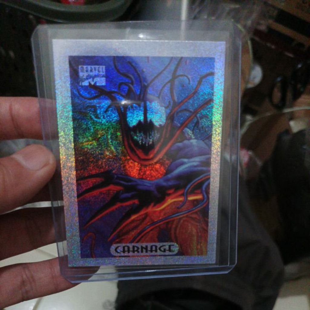 Kartu Marvel Limited Edition HOLO FOIL CARNAGE
