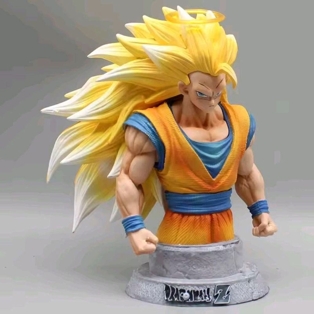 figure son goku figure dragon ball z figure super saiyan 3 goku figure ss3 goku figure son goku buu 