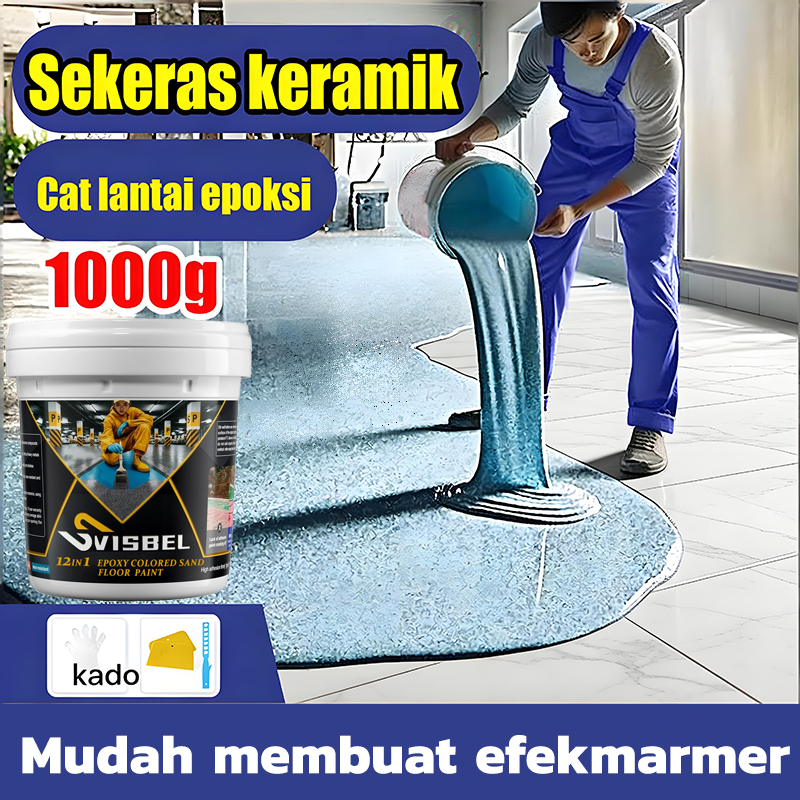 Buatan Jerman cat lantai epoksi, cat lantai rumah, cat lantai semen epoksi