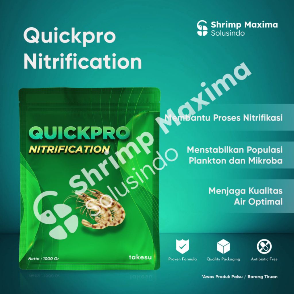 Quickpro Nitrification - Nitrosomonas Nitrobacter - Takeshu