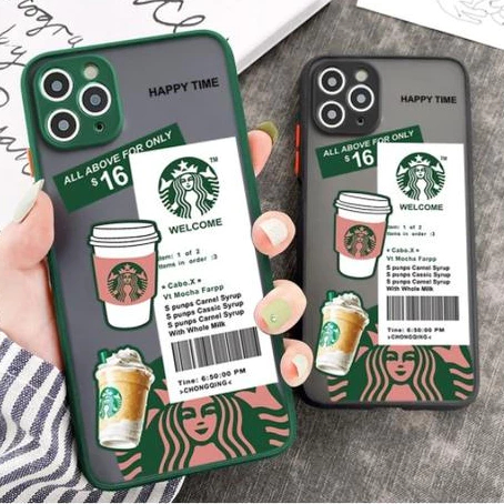 Case Vivo Y20 Y20S Y11S Y12S Kesing Hardcase Colored Mate Hybrid Starbucks Doff