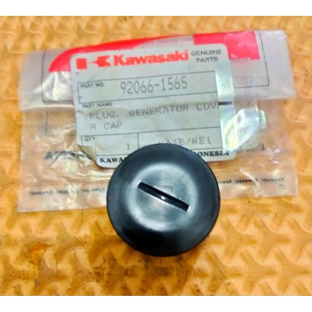 TUTUP BAK MAGNET BESAR KAWASAKI 92066-1565 KAZE KLX KSR ZX130 ASLI ORI