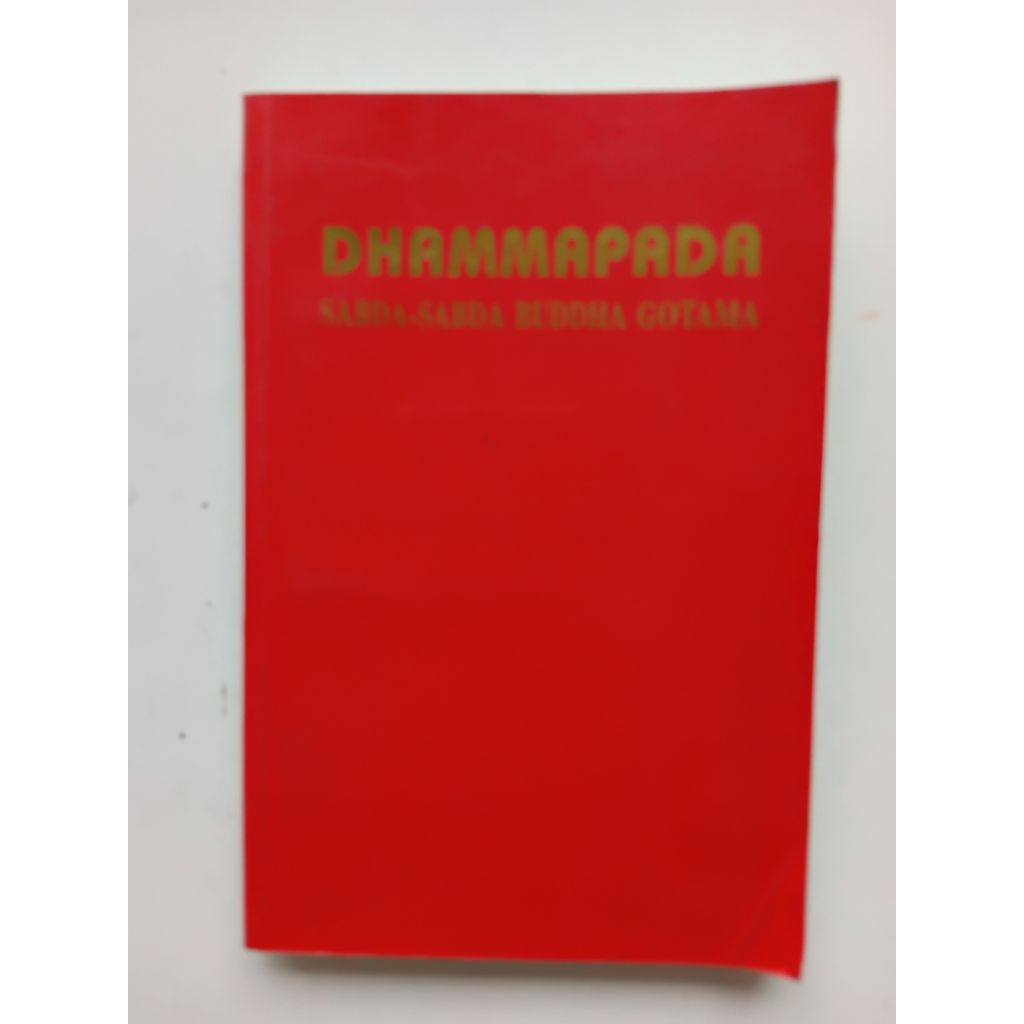 Bekas Buku Kitab Agama Buddha Dhammapada Sabda Sabda Buddha Gotama