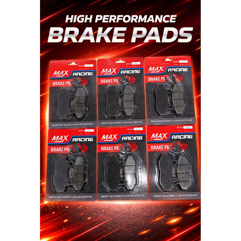 10 Set Kampas Rem Depan Supra X Max - Pirodo Rem Cakram Motor Supra