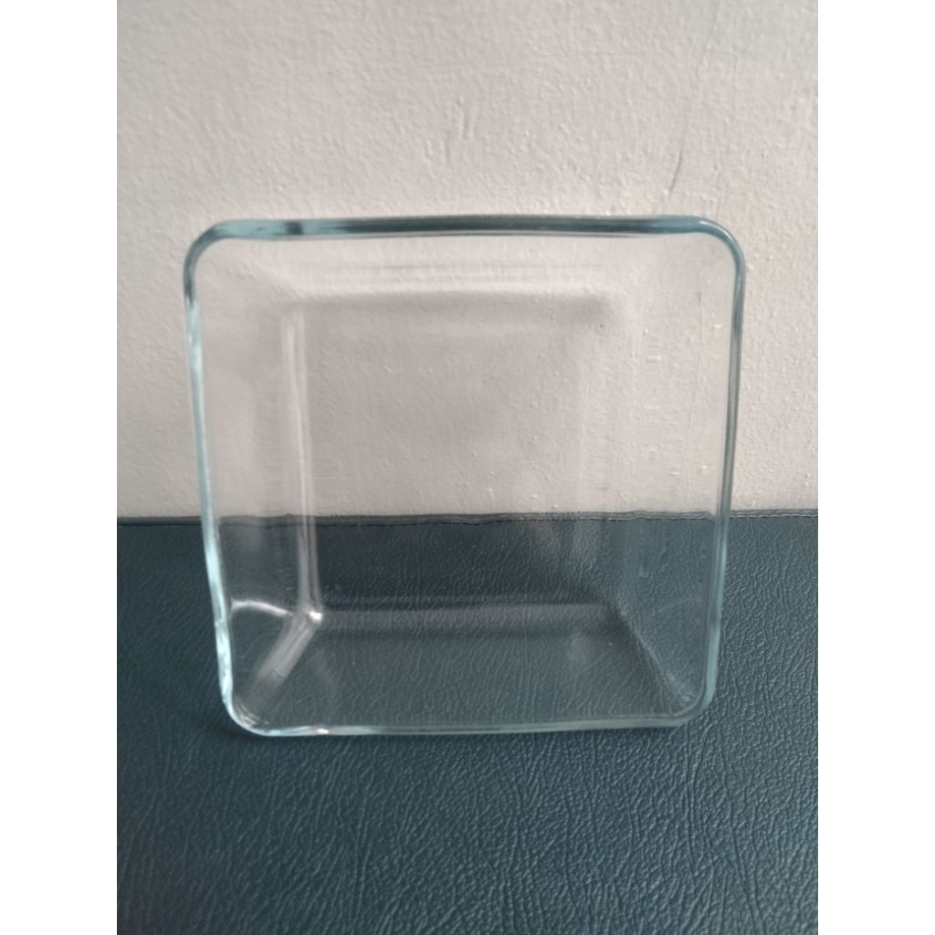 Loyang Panggang Kaca 14x14 Preloved