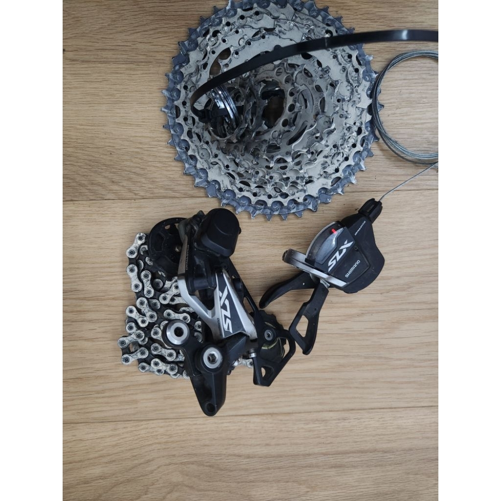 groupset shimano SLX M7000 2x11 speed fullset