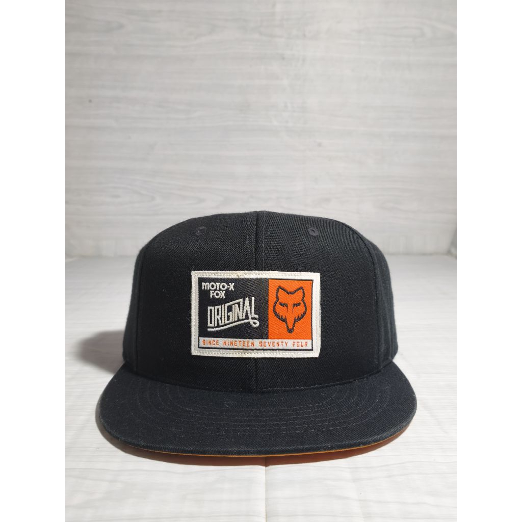 Topi Fox Moto-X snapback original