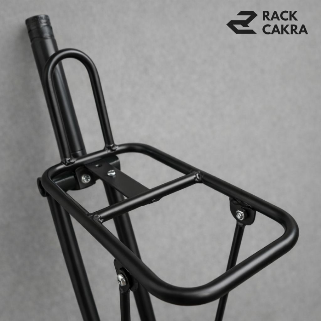 Front Rack Like Nitto - Rak Depan Sepeda Vintage Universal Hitam | MTB Fixie Gravel