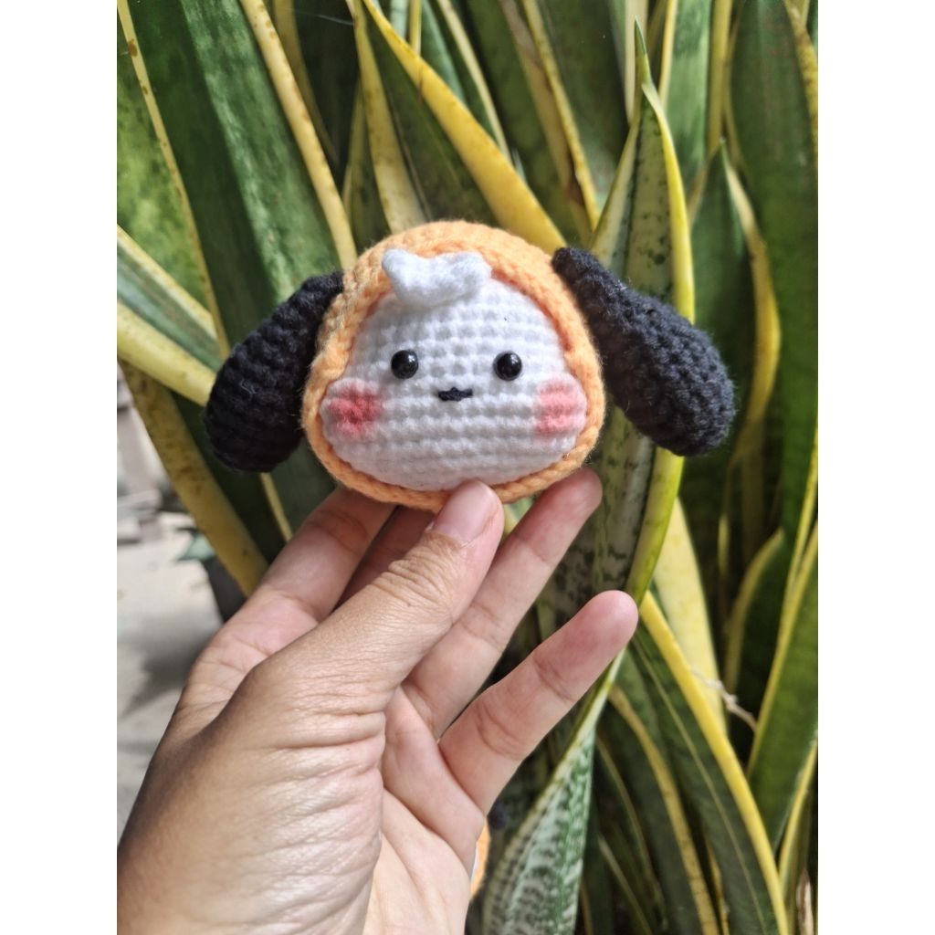 gantungan kunci chimmy | gantungan kunci rajut karakter chimmy