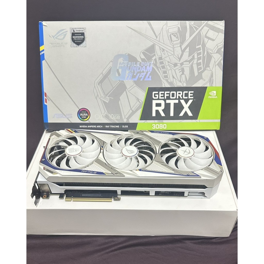 VGA ASUS ROG Strix GeForce RTX 3080 Gundam Edition 10GB GDDR6X