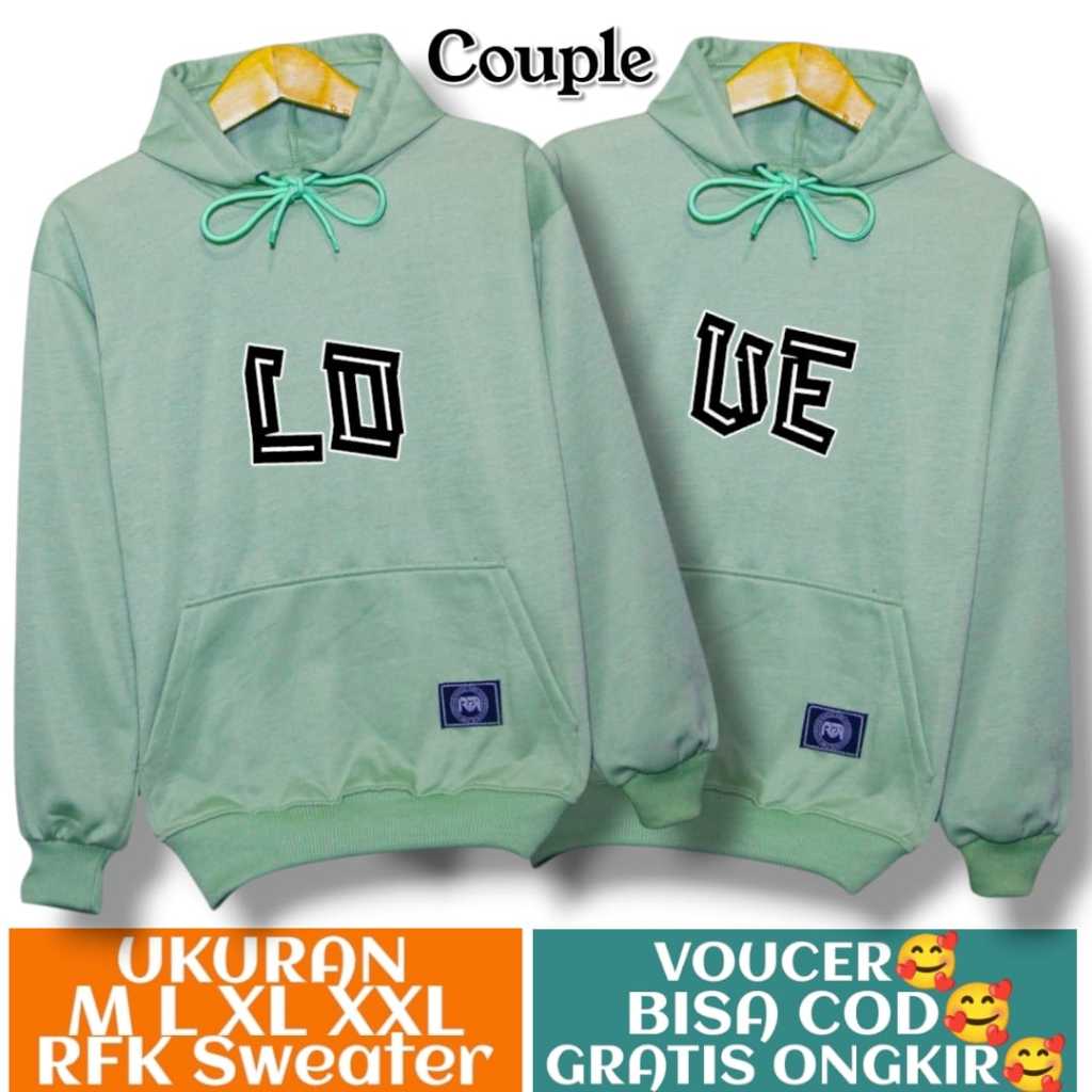 Jaket couple pasangan / Sweater couple pasangan 2 pcs / Sweater couple pacar / Hodie couple pasangan