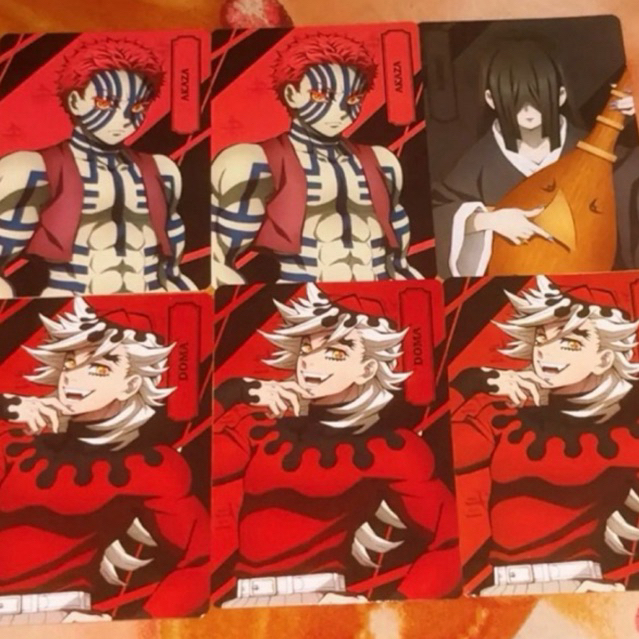 [TERMURAH] CARD ORI DEMON SLAYER X FAMILYMART SECRET DEMON | Kartu Koleksi | KNY | PC Anime
