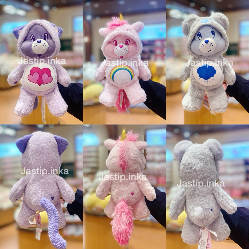Miniso X Care bears - Boneka Care Bears Custom Original Miniso