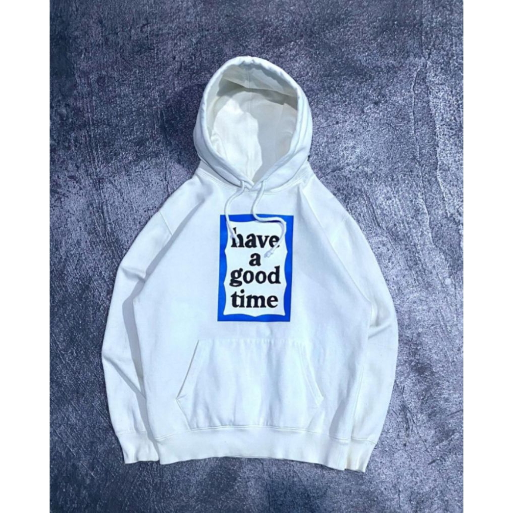 Hoodie Have a good time blue white (SOLLDDD)