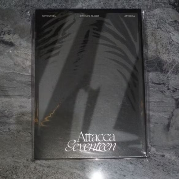 Album Seventeen Attaca carat ver Sealed