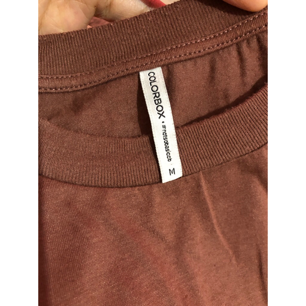 Kaos crop top Colorbox preloved
