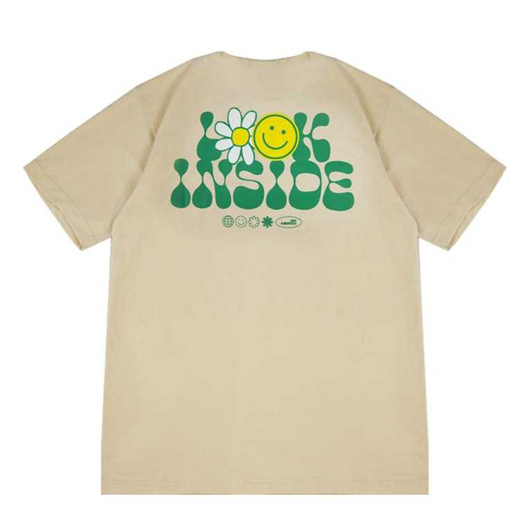 Tshirt Journey Cream - Kaos Distro Pria