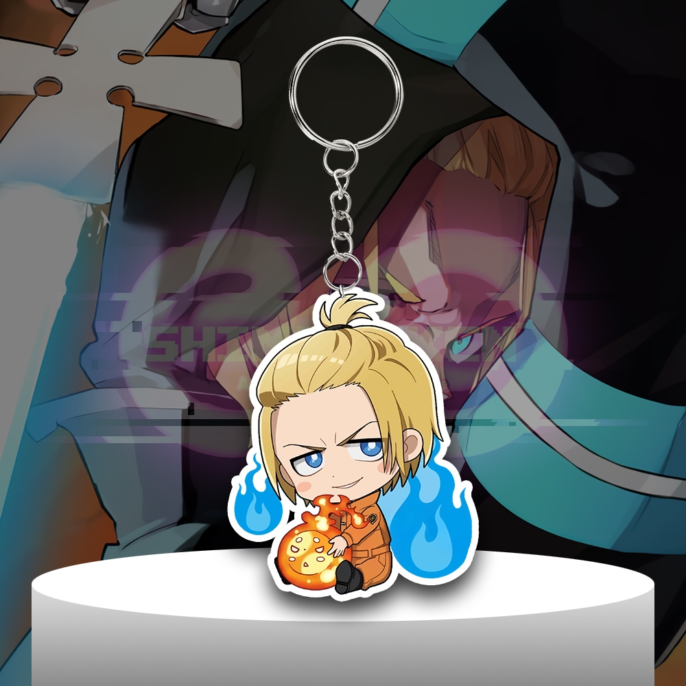 Gantungan Kunci Anime Enen no Shouboutai (Fire Force) - Arthur Boyle - Ganci Akrilik - Keychain Acry