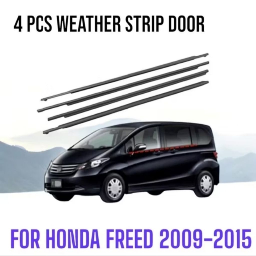 pelipit kaca luar mobil Honda freed thn 2009-2016