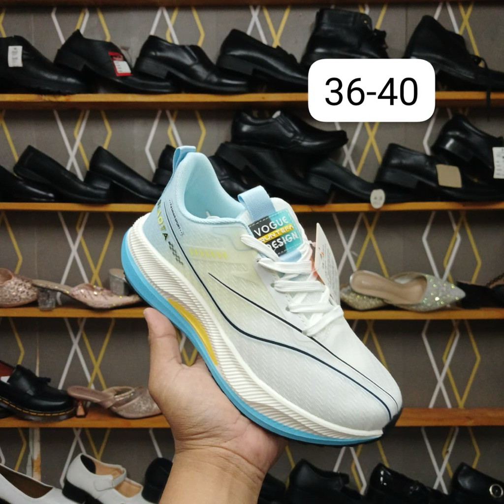 CARBON sepatu running Vogue Design size 36-40 original Fashion impor carbon