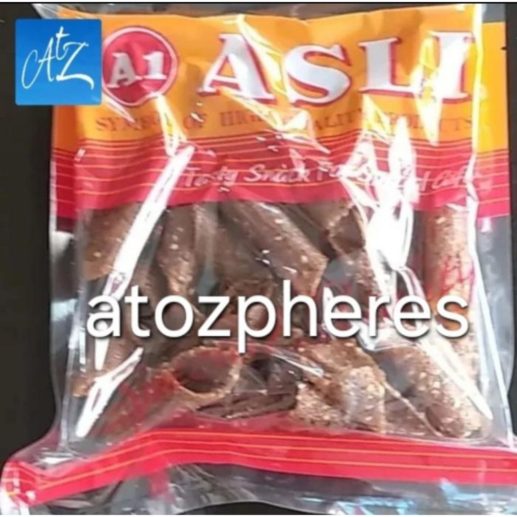 Cemilan snek makanan ringan tradisional keripik kripik kue ting - ting jahe wijen ASLI A1 ginger cri