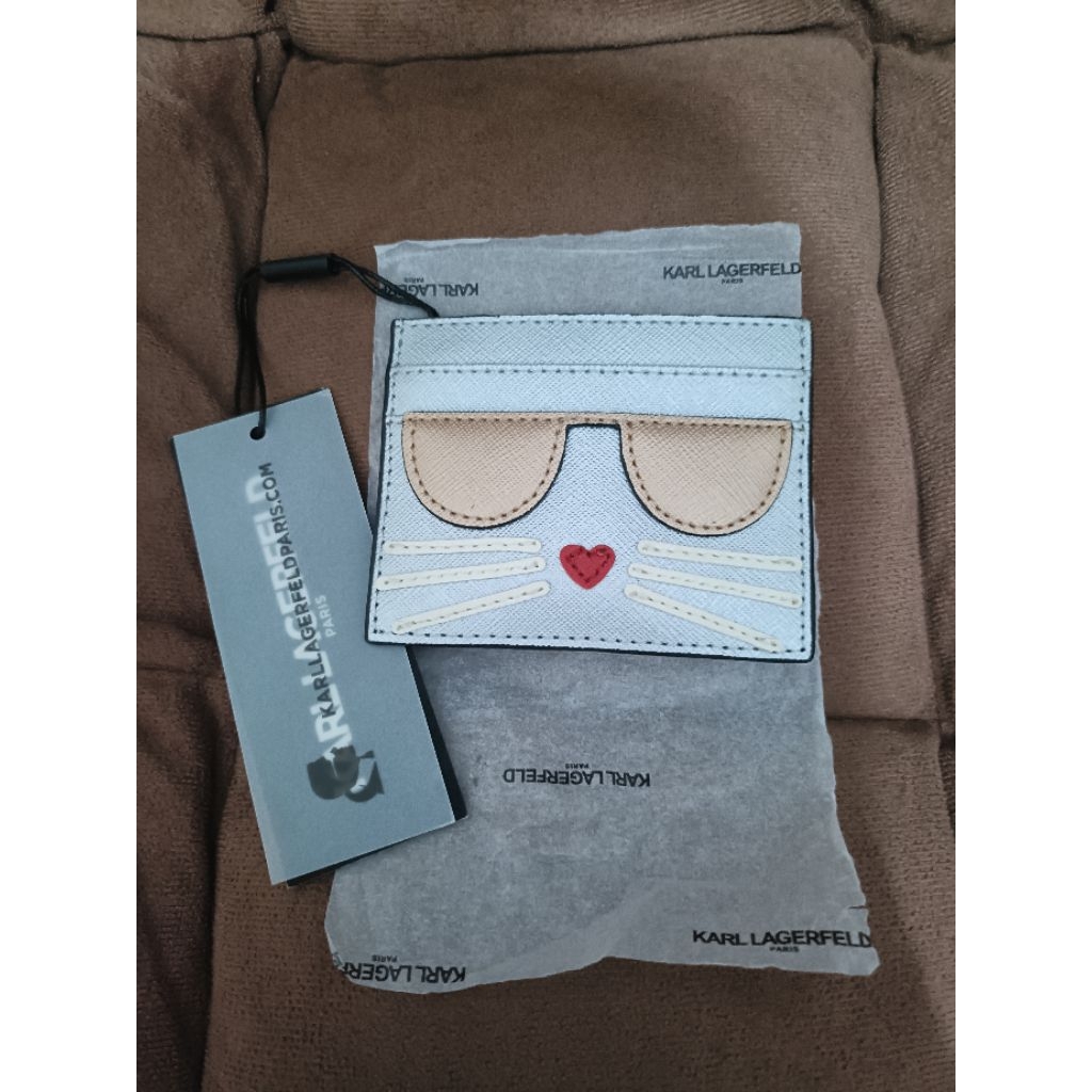 Dompet kartu Karl Lagerfeld original