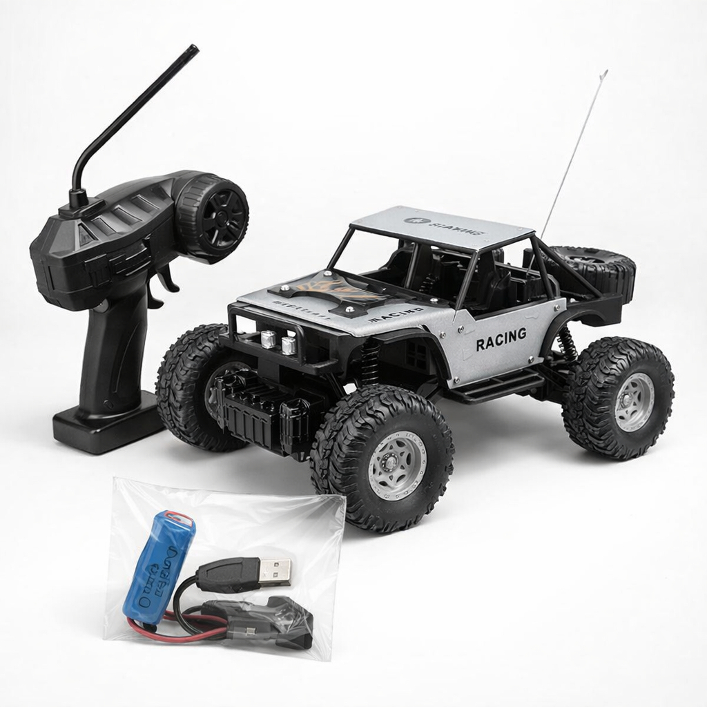 Mobil Remote Kontrol JEEP OFFROAD Batman Baterai Charger - RC JEEP Remote Mainan