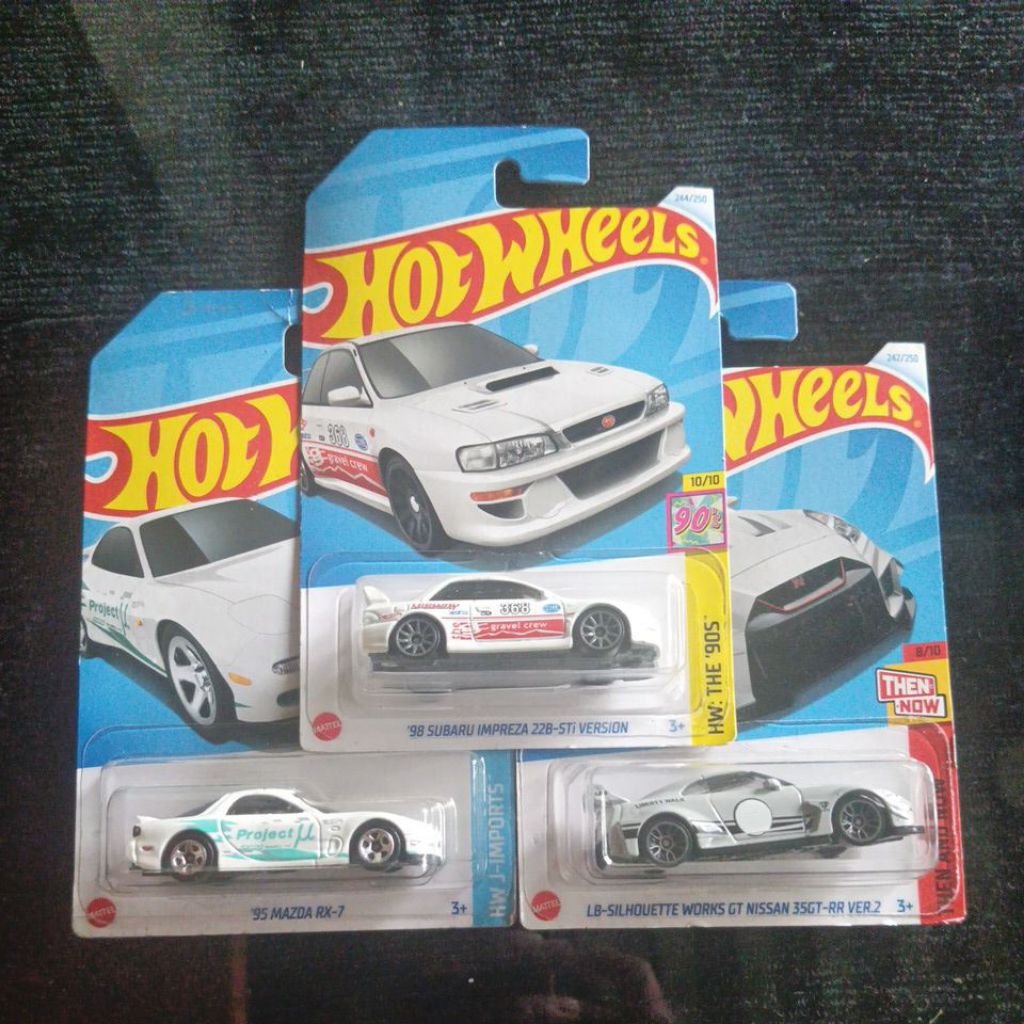 hotwheels hot item paket 3pcs murah