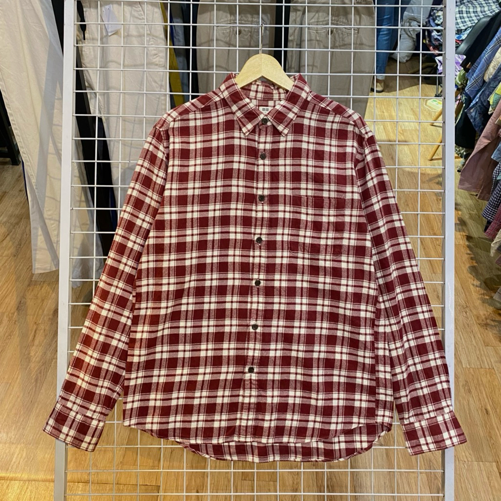 Uniqlo Plaid Flannel Shirt