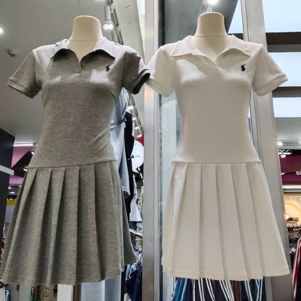 Ready JRY Helheim Dress | Terusan polo style pakaian wanita