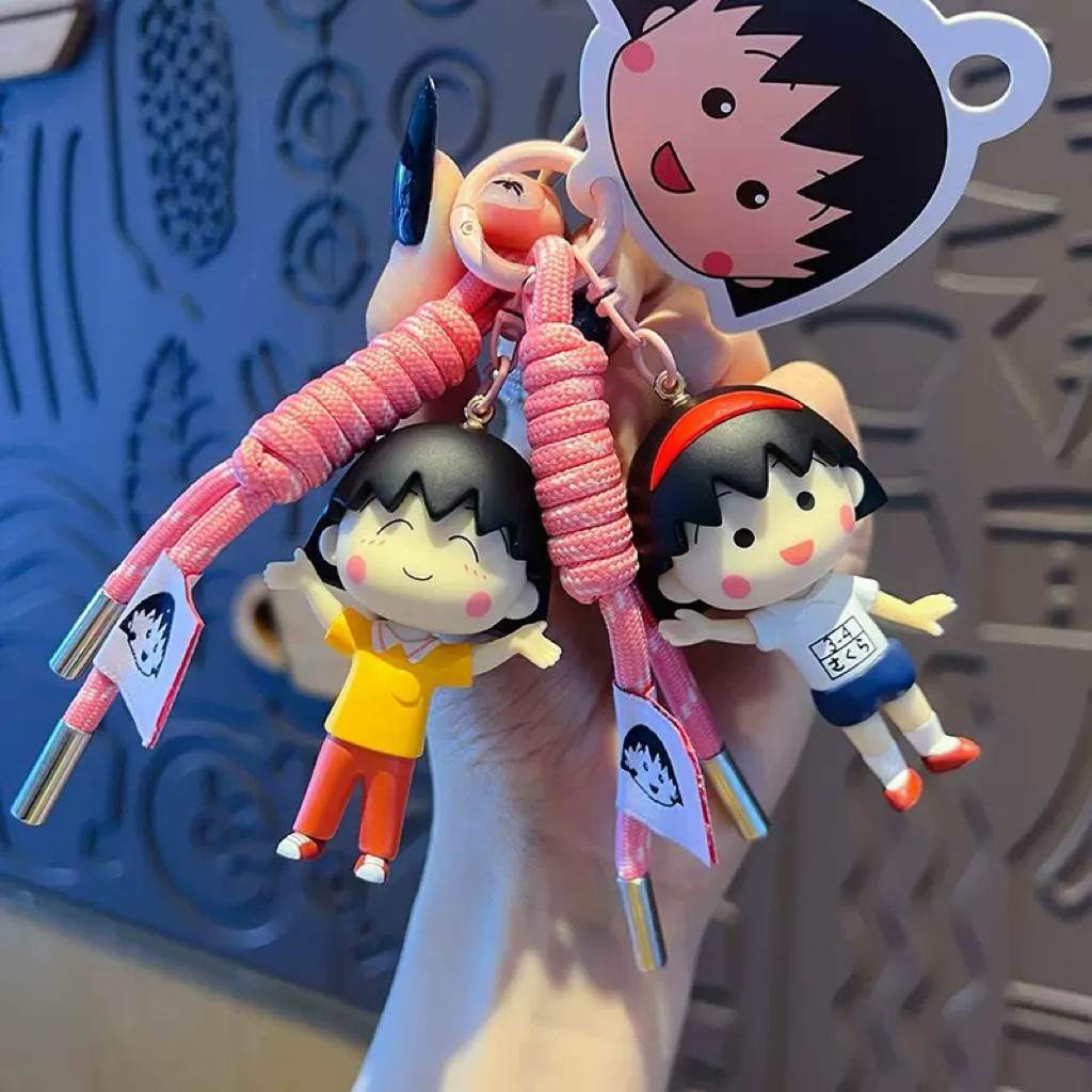 Ganci Chibi Maruko Chan | Gantungan Chibi Maruko Chan | Mainan Chibi Maruko Chan