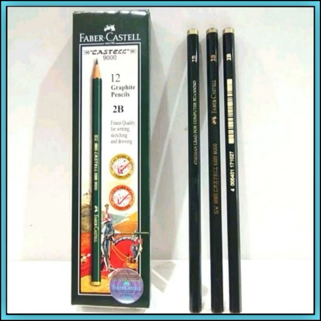 [ 1 BH] Pensil Faber Castell 2B Original || PENSIL FABER CASTELL