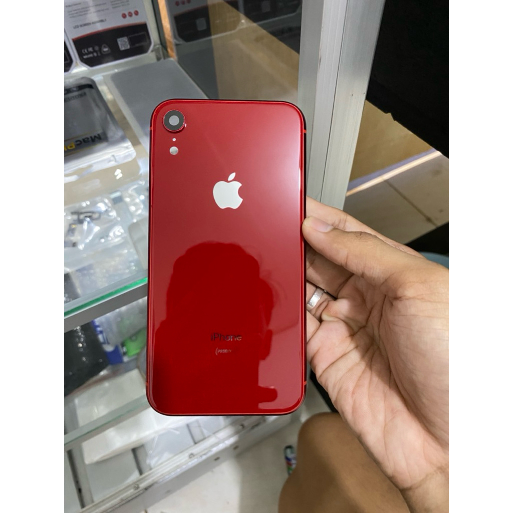 Housing iphone xr Red ori copotan