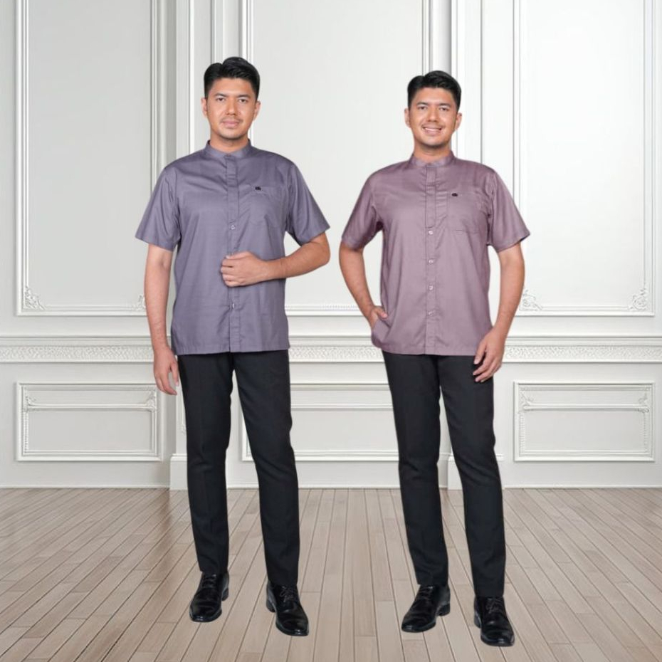 KOKO DEWASA PENDEK IZADIA LAVENDER MAUVE BY NBRS FASHION 2026 BAHAN DOBBY IZADIA WARNA UNGU PURPLE L