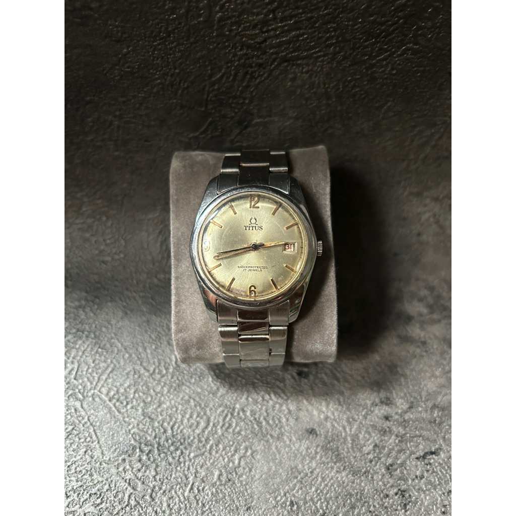 Titus Swiss Patina Dial Manual Wind