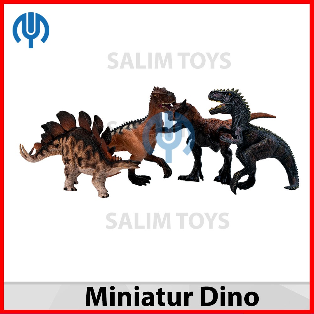 HADIAH KOLEKSI MAINAN ANAK LAKI ACTION FIGURERS MINIATUR DINOSAURUS TYREX