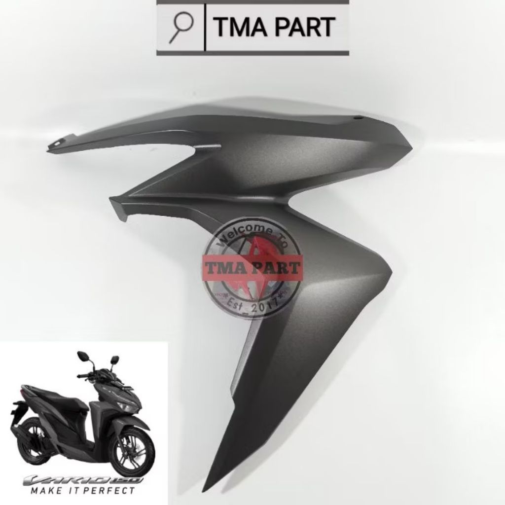 Cover L Front Sayap Kiri Vario Click 125 150 K59 K60 V2 Kiri Coklat Doff Matt Brown