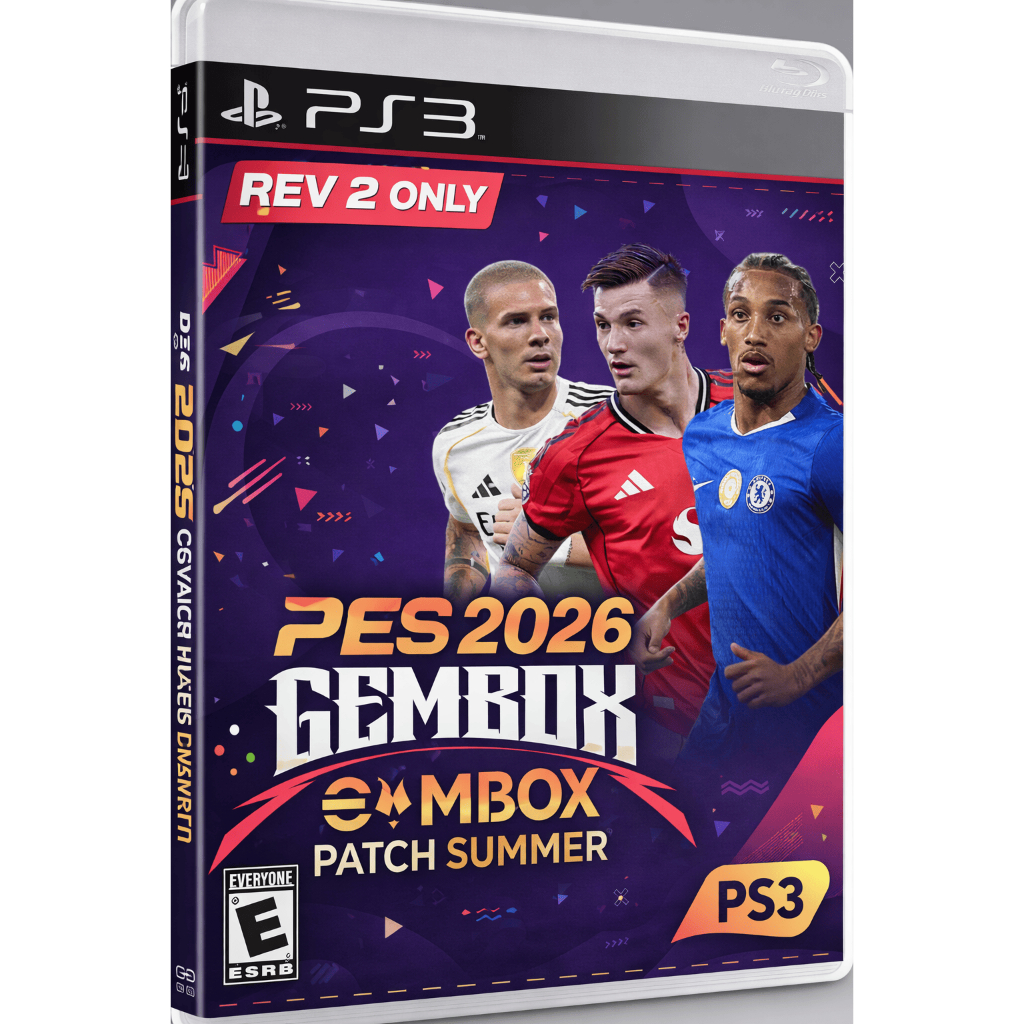 REV 2 ONLY PES 2026 GEMBOX PATCH SUMMER PS3 || UPDATE JANUARI 2026