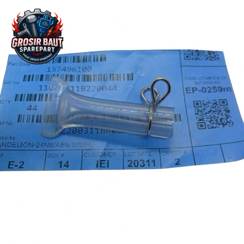 Selang Pembuangan Endapan Tube Drain Box Filter+Klem NMax Mio Xeon Aerox All Matic