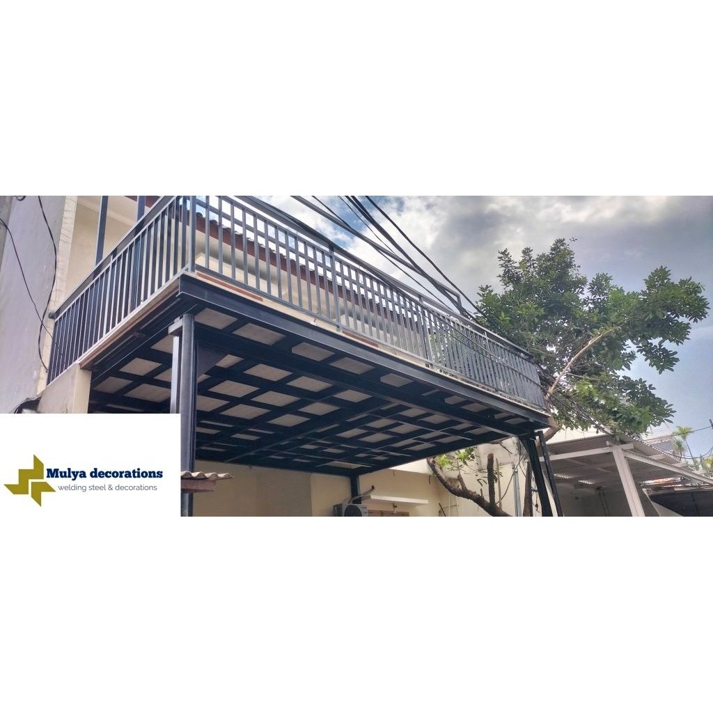 dak besi mezzanine besi kalsifloor rangka besi mezzanine dak lantai